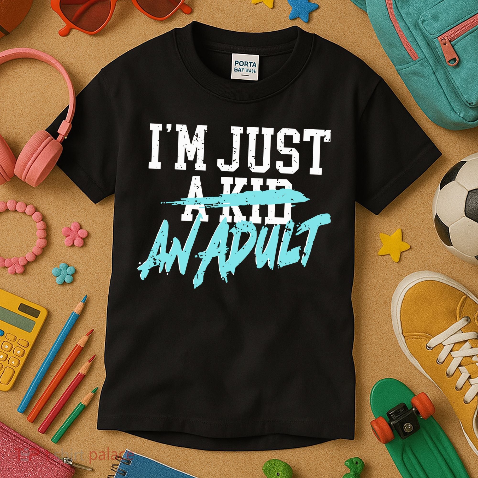 Im Just And Life Is A Nightmare Kids T-Shirt