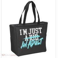 Im Just And Life Is A Nightmare Tote Bag thumb 2