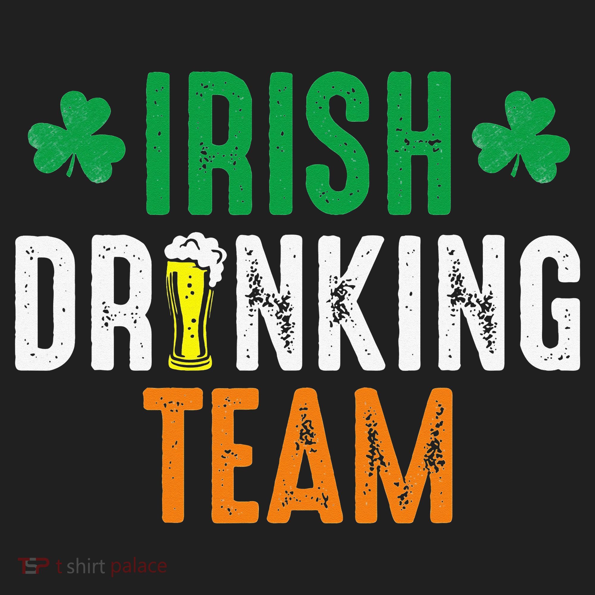 St Patrick's Irish Beer Drinking Team Ireland Flag Clover Women's Sweatshirt