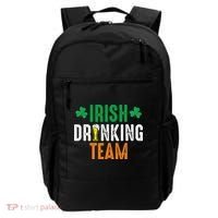 St Patrick's Irish Beer Drinking Team Ireland Flag Clover Backpack thumb 0