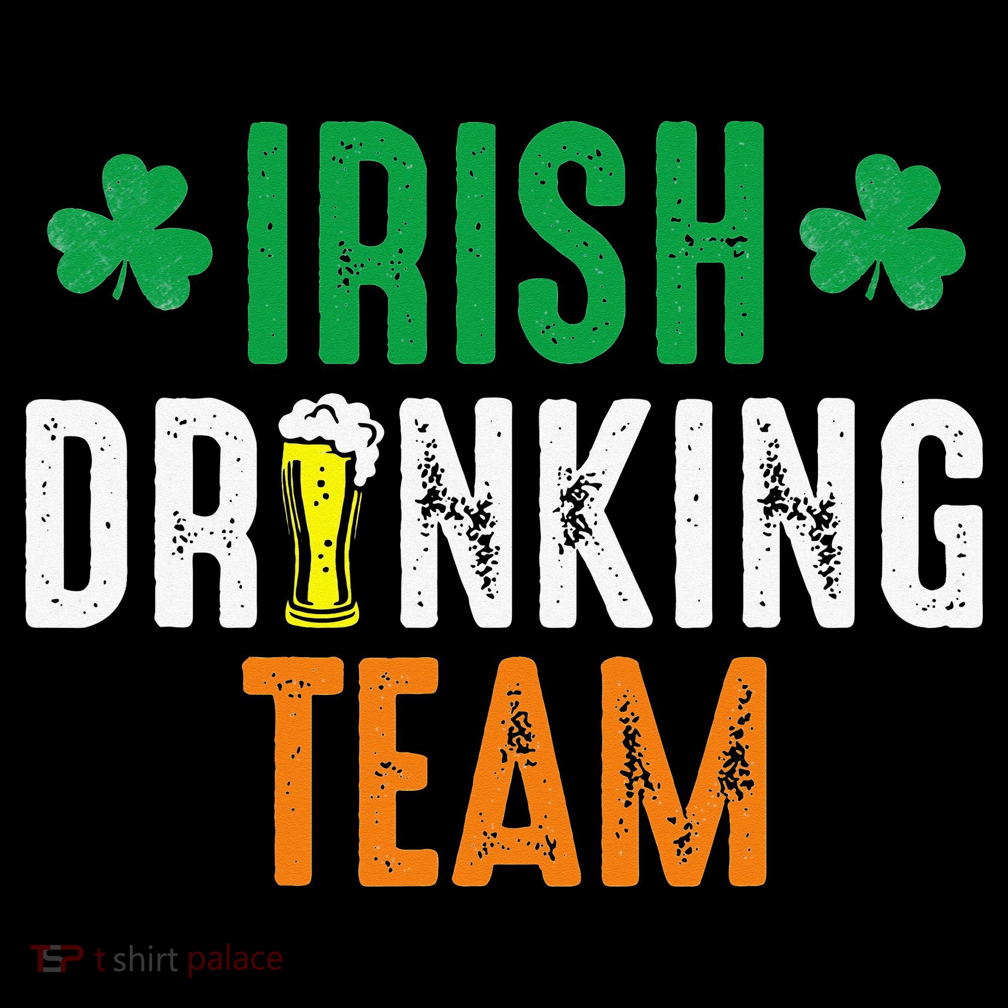 St Patrick's Irish Beer Drinking Team Ireland Flag Clover Women's Hoodie