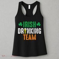 St Patrick's Irish Beer Drinking Team Ireland Flag Clover Women's Tank Top thumb 3