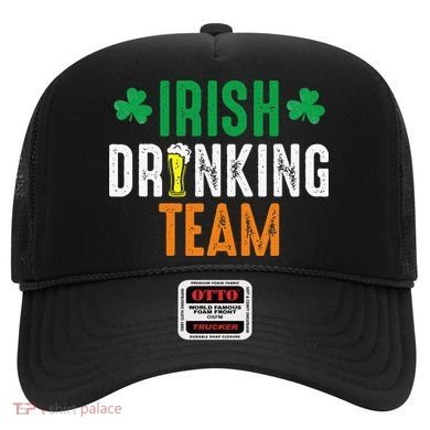 St Patrick's Irish Beer Drinking Team Ireland Flag Clover Hat