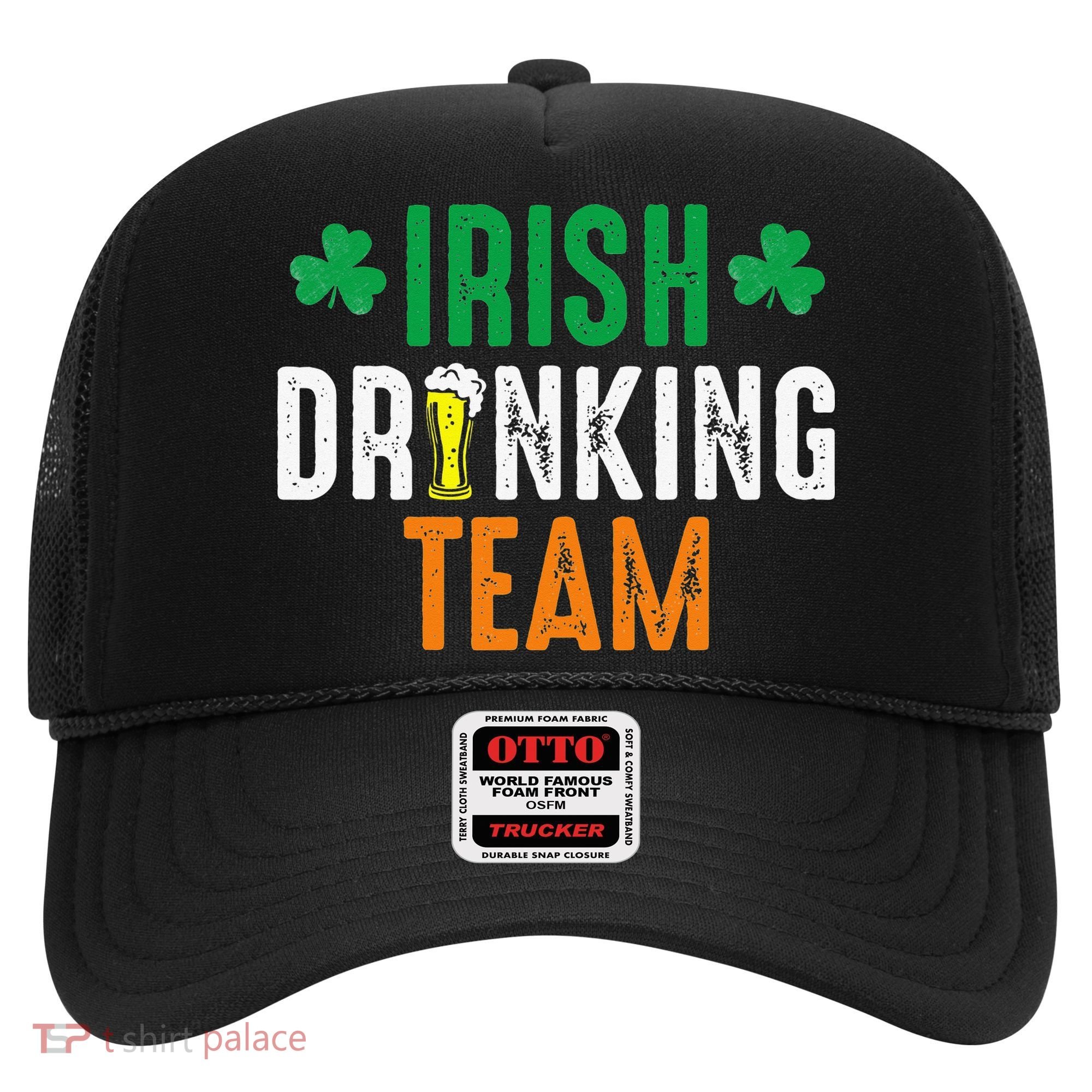 St Patrick's Irish Beer Drinking Team Ireland Flag Clover Hat