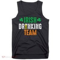 St Patrick's Irish Beer Drinking Team Ireland Flag Clover Tank Top thumb 0
