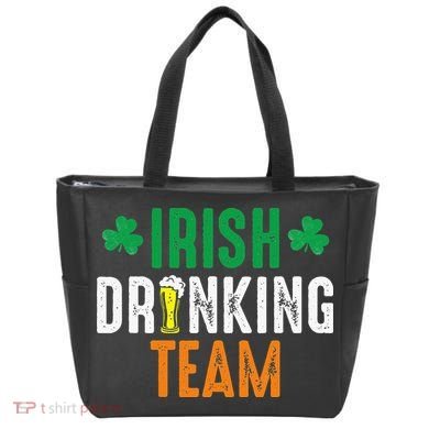 St Patrick's Irish Beer Drinking Team Ireland Flag Clover Tote Bag