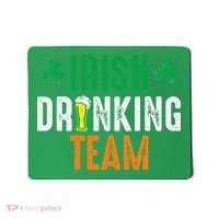 St Patrick's Irish Beer Drinking Team Ireland Flag Clover Mousepad thumb 0