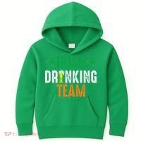 St Patrick's Irish Beer Drinking Team Ireland Flag Clover Kids Hoodie thumb 0