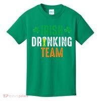 St Patrick's Irish Beer Drinking Team Ireland Flag Clover Kids T-Shirt thumb 0