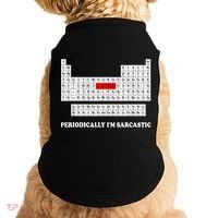 Sarcasm Periodically I'm Sarcastic Doggie Tank thumb 0
