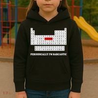 Sarcasm Periodically I'm Sarcastic Kids Hoodie thumb 3