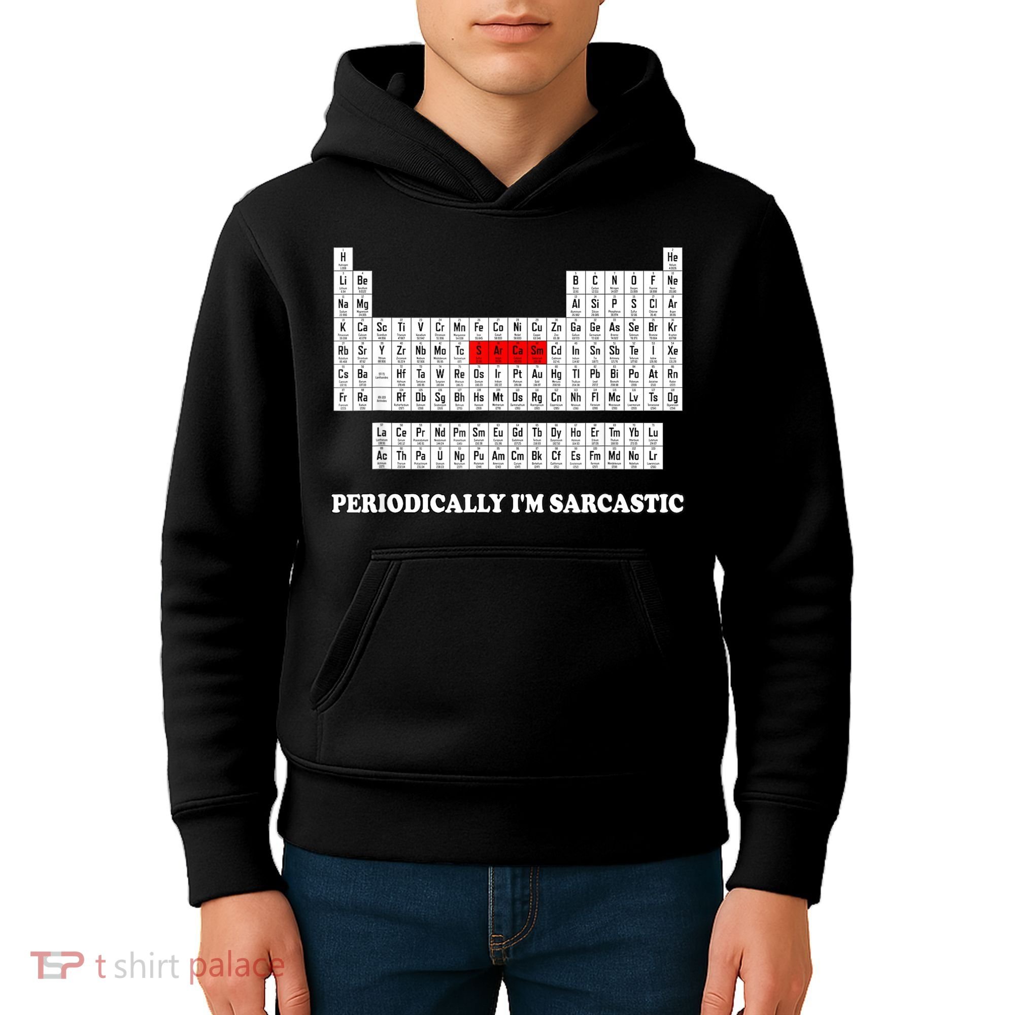 Sarcasm Periodically I'm Sarcastic Kids Hoodie