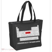 Sarcasm Periodically I'm Sarcastic Tote Bag thumb 2