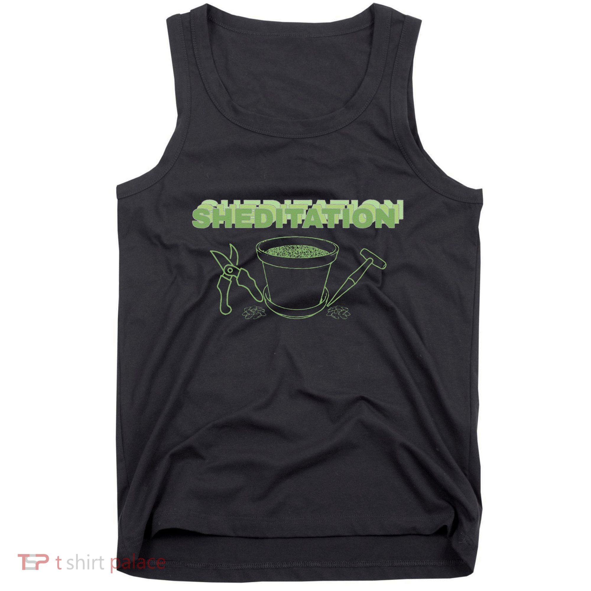 Sheditation (Peace In Your Workshop Shed) Gardeners Edit Tank Top