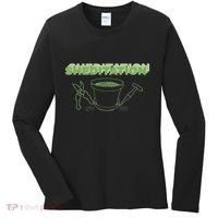 Sheditation (Peace In Your Workshop Shed) Gardeners Edit Women's Long Sleeve Shirt thumb 0
