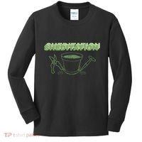 Sheditation (Peace In Your Workshop Shed) Gardeners Edit Kids Long Sleeve Shirt thumb 0