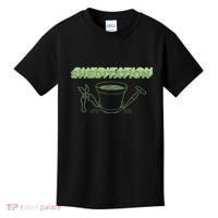 Sheditation (Peace In Your Workshop Shed) Gardeners Edit Kids T-Shirt thumb 0