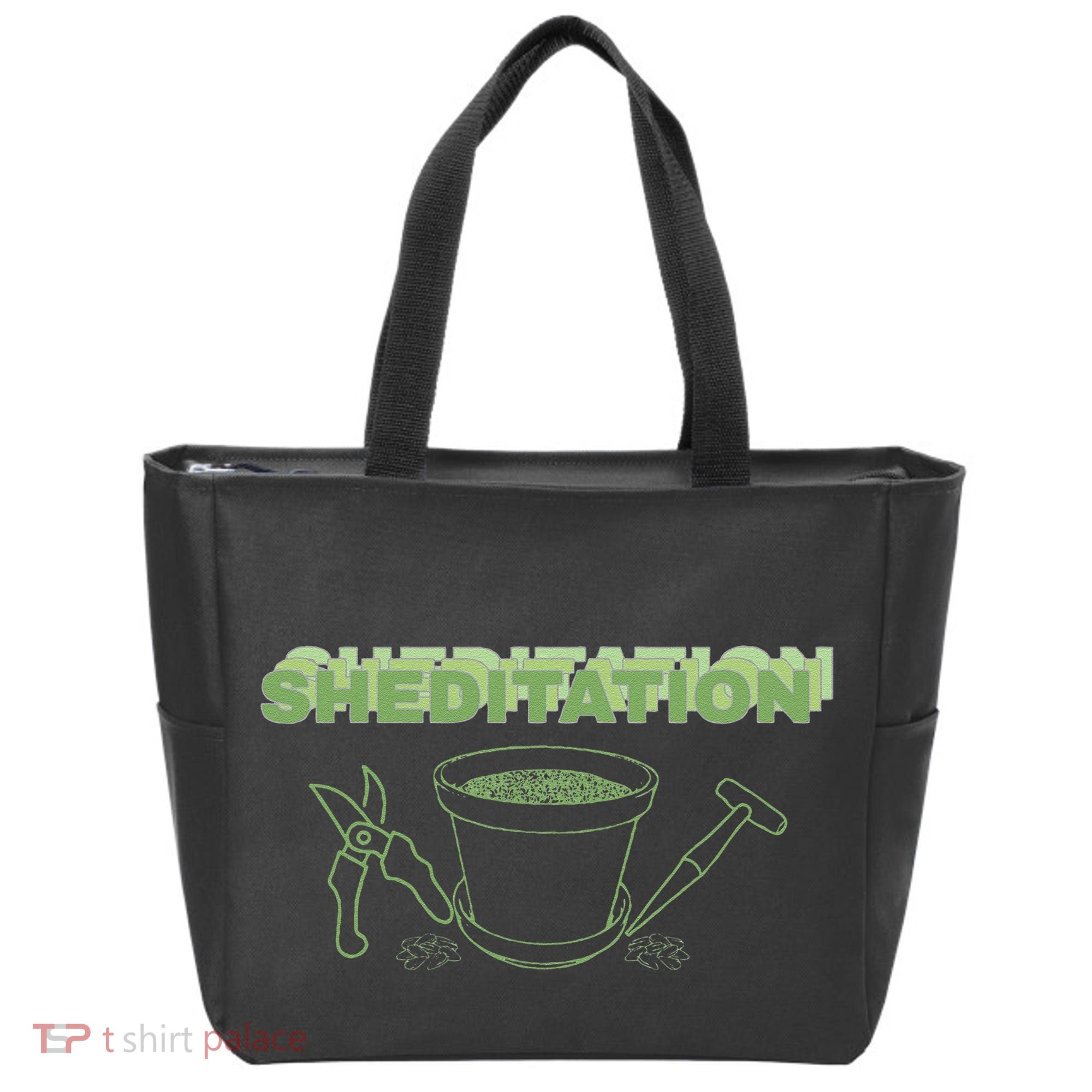 Sheditation (Peace In Your Workshop Shed) Gardeners Edit Tote Bag