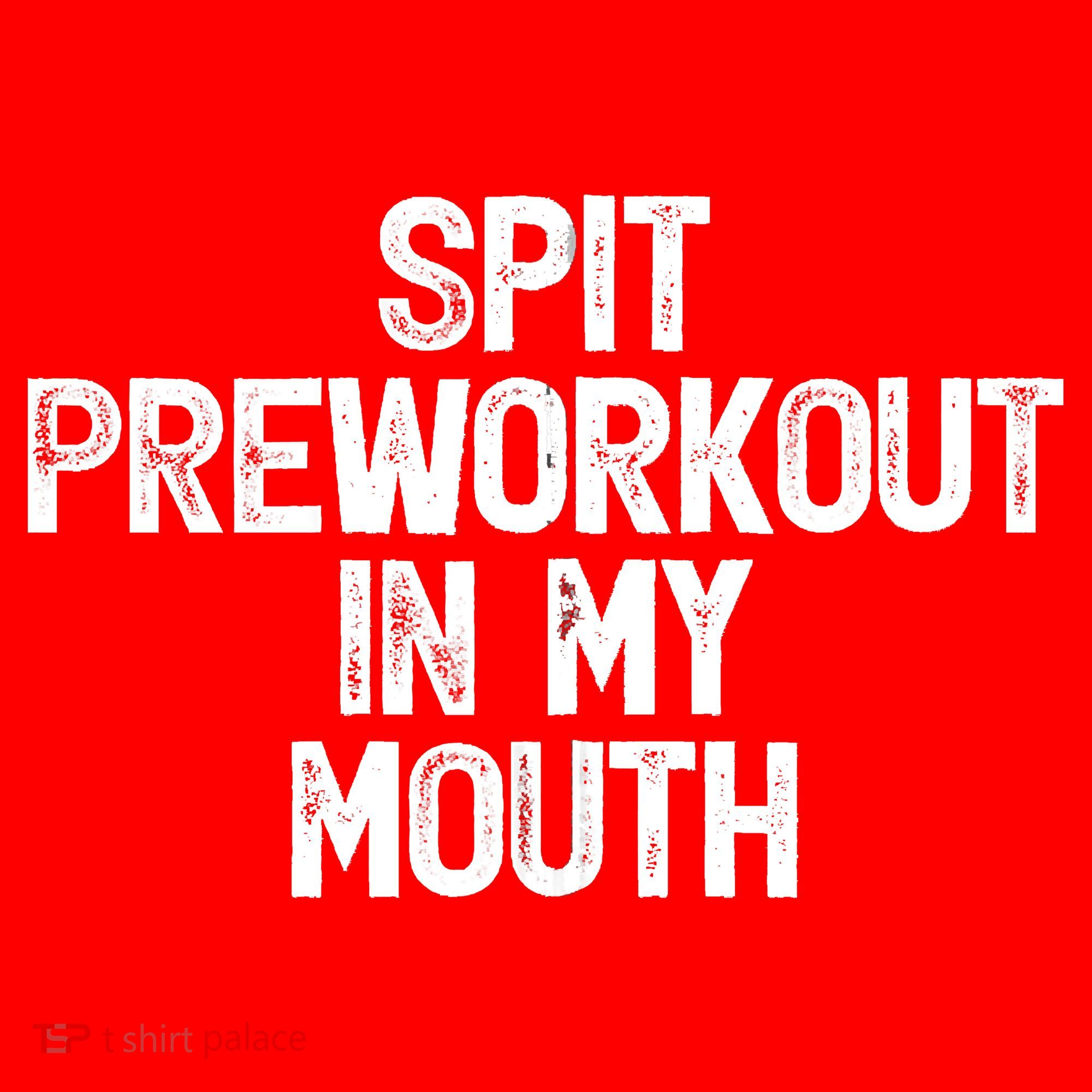 Spit Preworkout In My Mouth Santa Hat