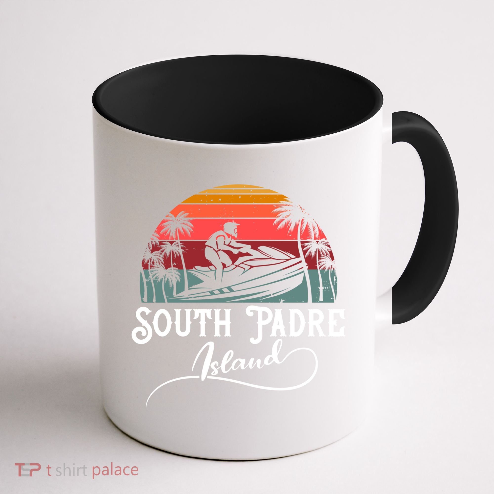 South Padre Island Jet Ski Lover Great Gift Coffee Mug