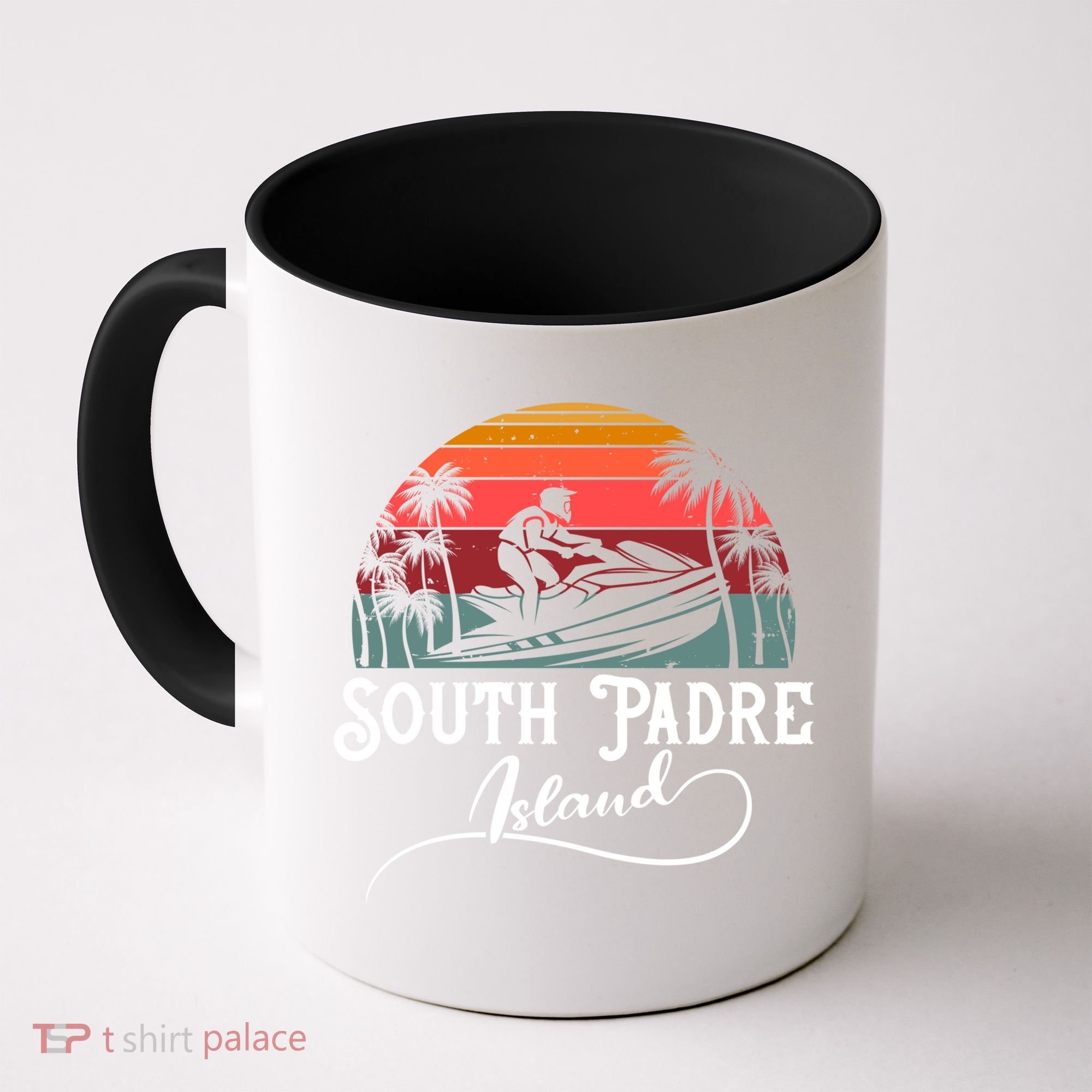 South Padre Island Jet Ski Lover Great Gift Coffee Mug