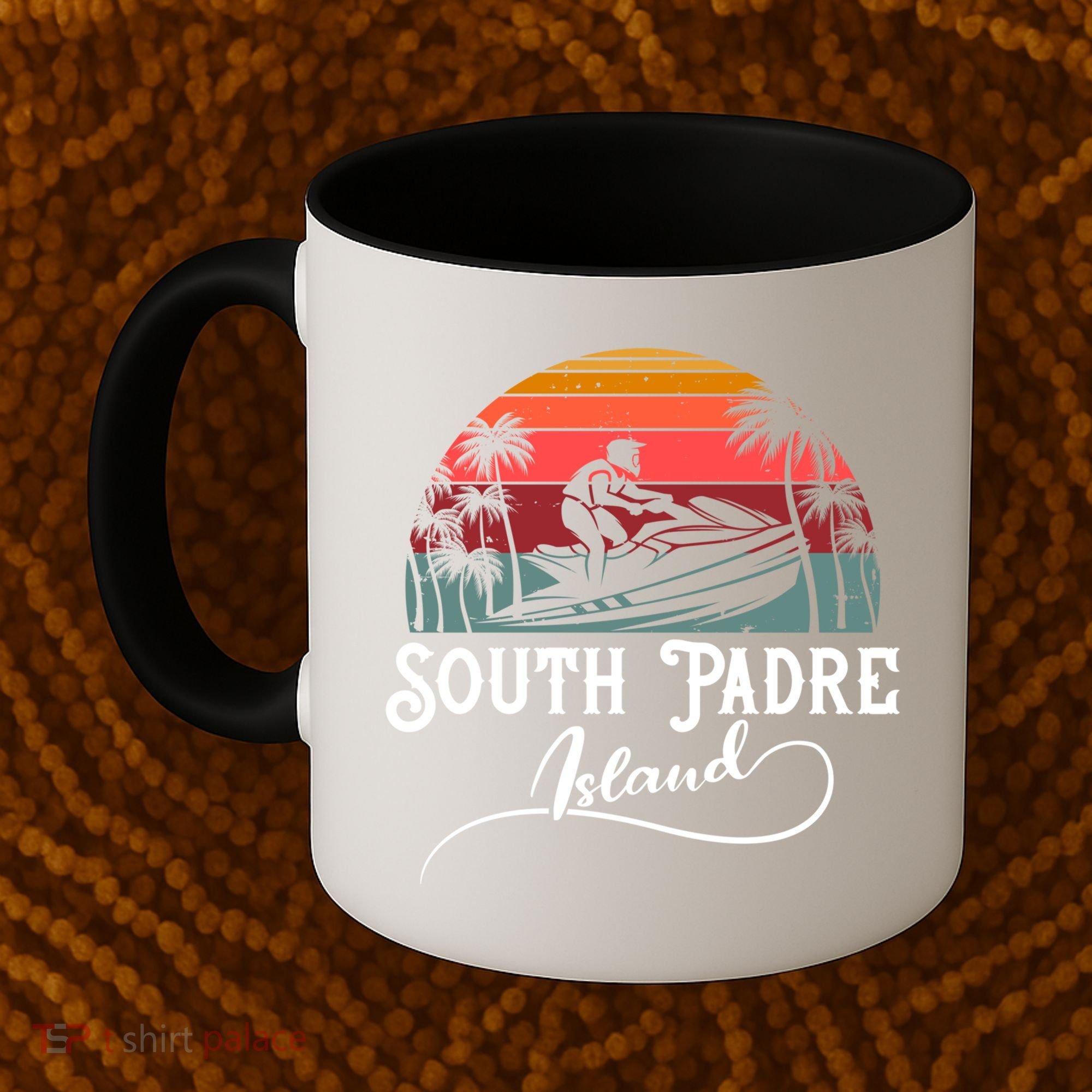 South Padre Island Jet Ski Lover Great Gift Coffee Mug
