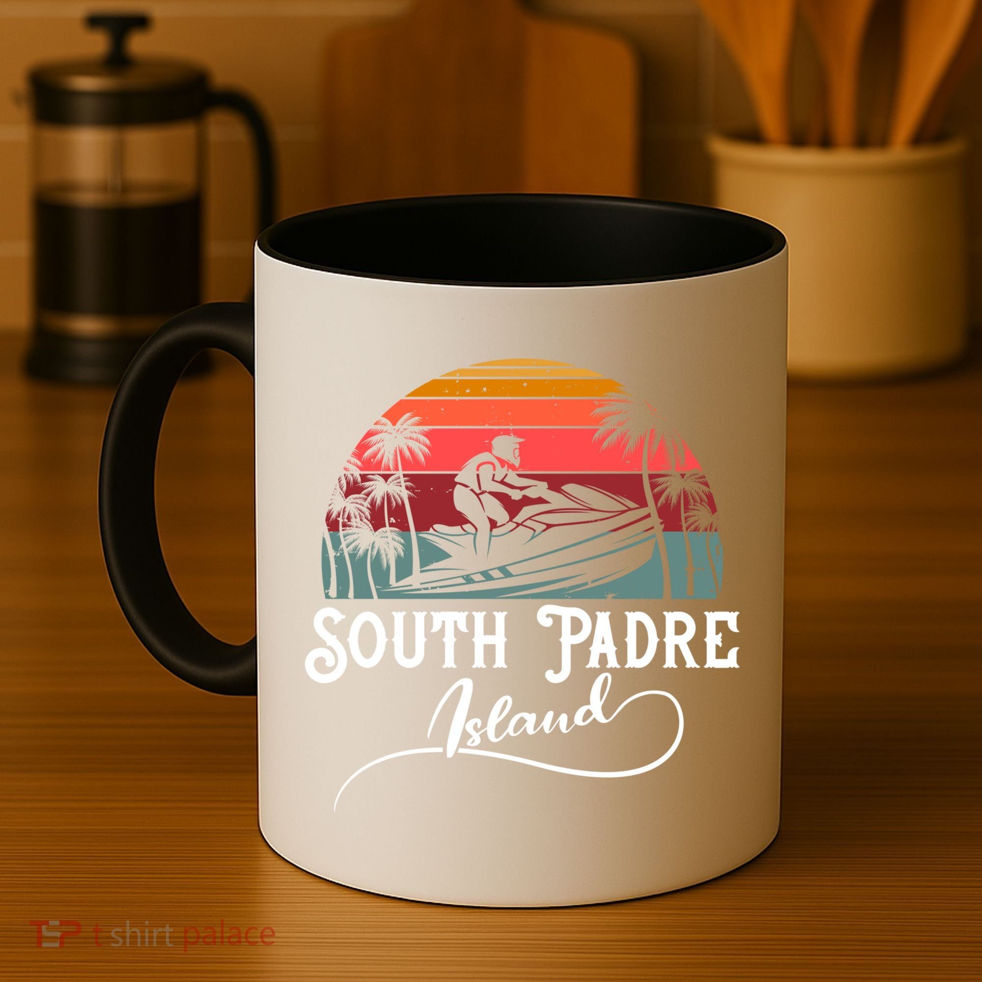 South Padre Island Jet Ski Lover Great Gift Coffee Mug