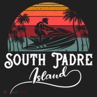 South Padre Island Jet Ski Lover Great Gift Hat thumb 2