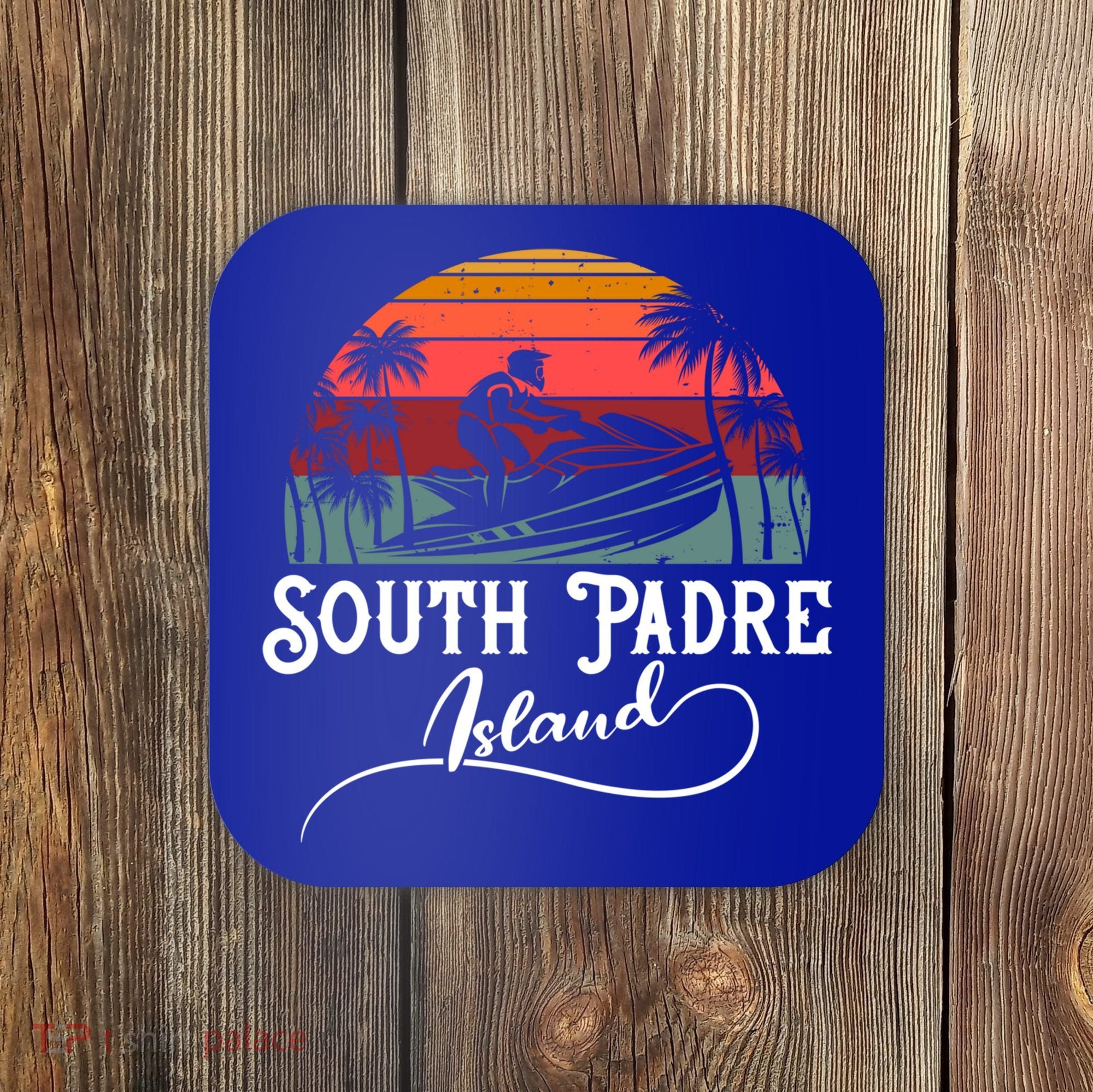 South Padre Island Jet Ski Lover Great Gift Coaster