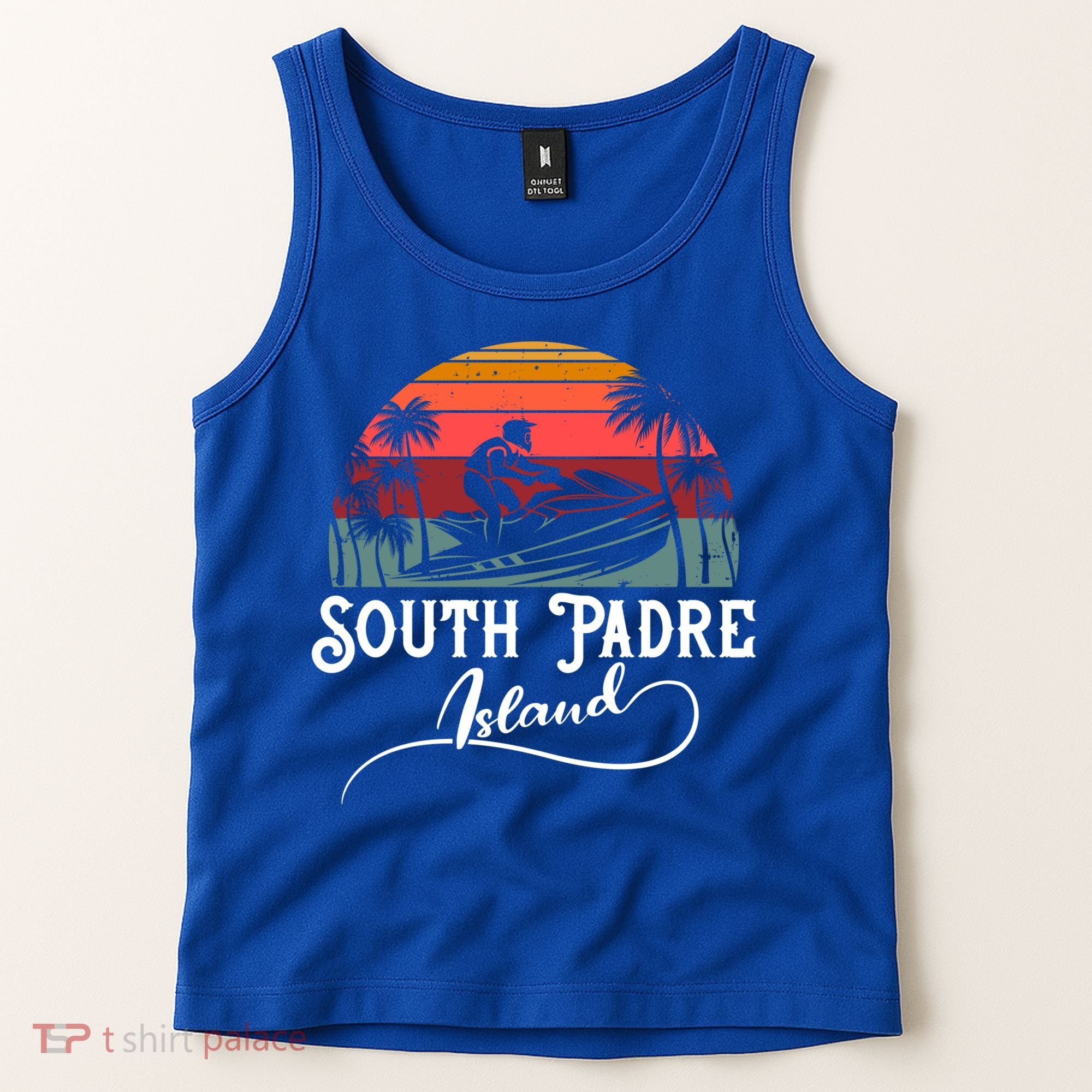 South Padre Island Jet Ski Lover Great Gift Tank Top