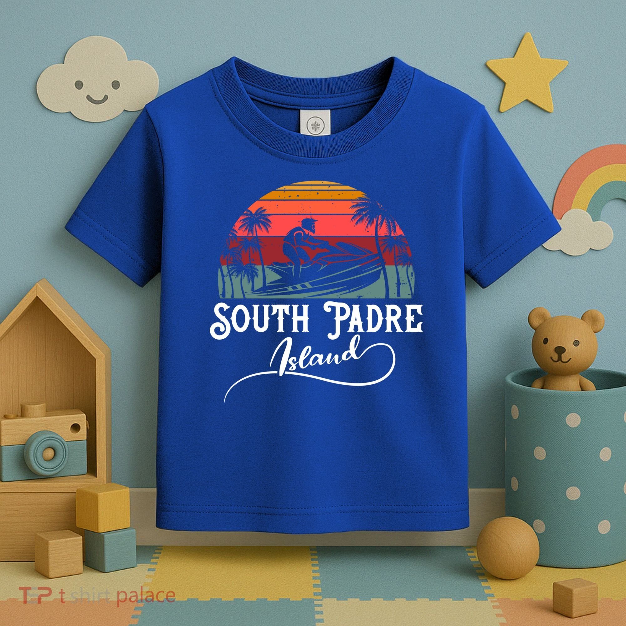 South Padre Island Jet Ski Lover Great Gift Toddler T-Shirt
