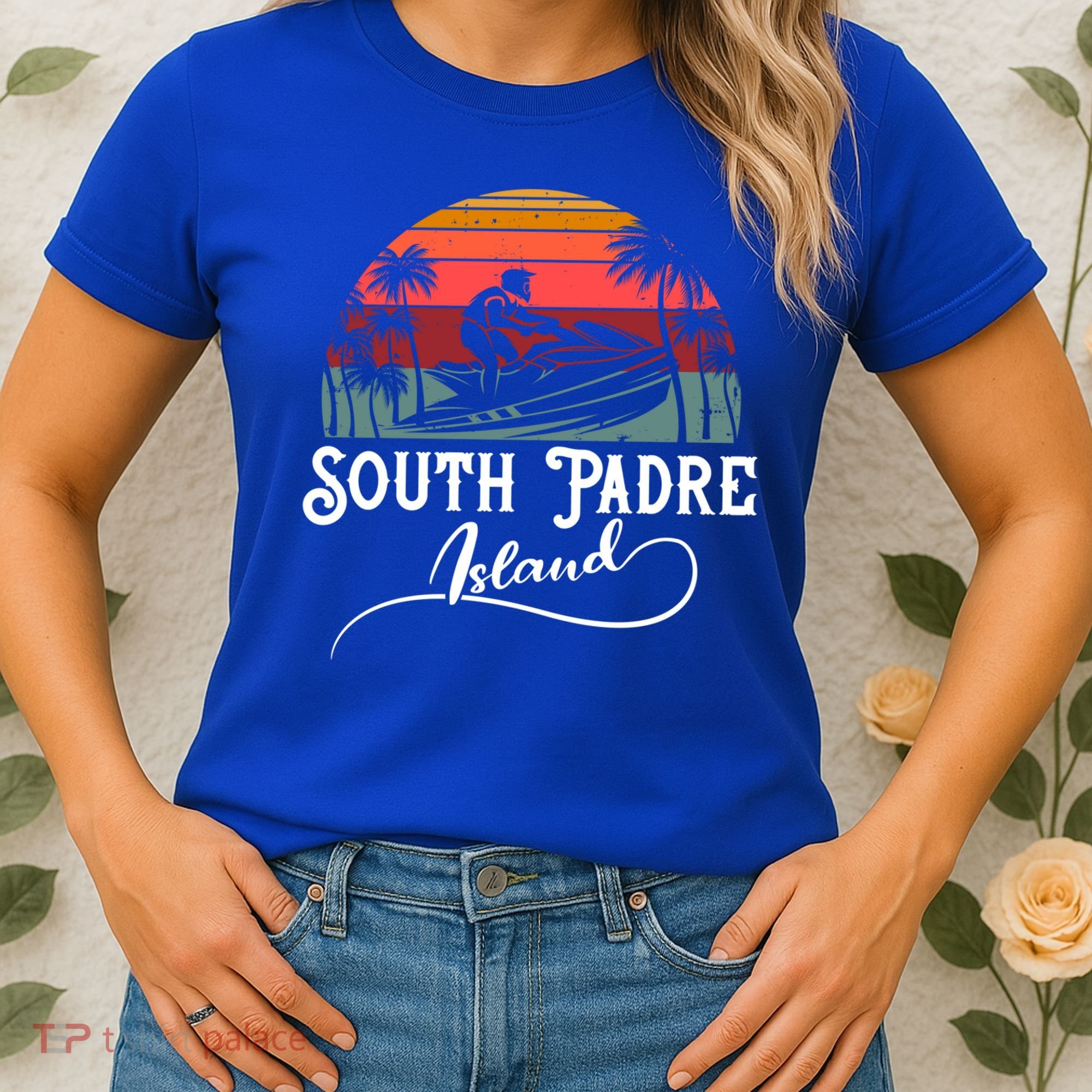 South Padre Island Jet Ski Lover Great Gift Women's T-Shirt