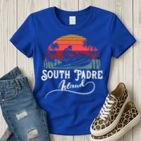 South Padre Island Jet Ski Lover Great Gift Women's T-Shirt thumb 3