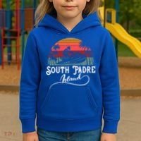 South Padre Island Jet Ski Lover Great Gift Kids Hoodie thumb 3