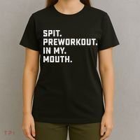 Spit Preworkout In My Mouth Retro Vintage T-Shirt thumb 4