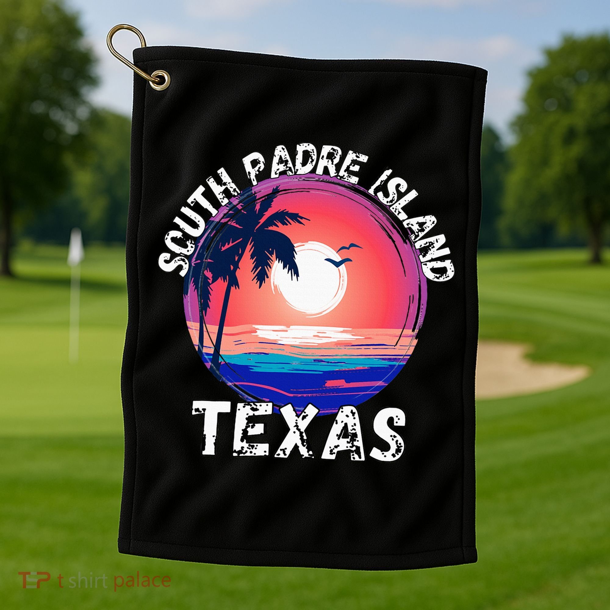 South Padre Island Souvenirs Golf Towel