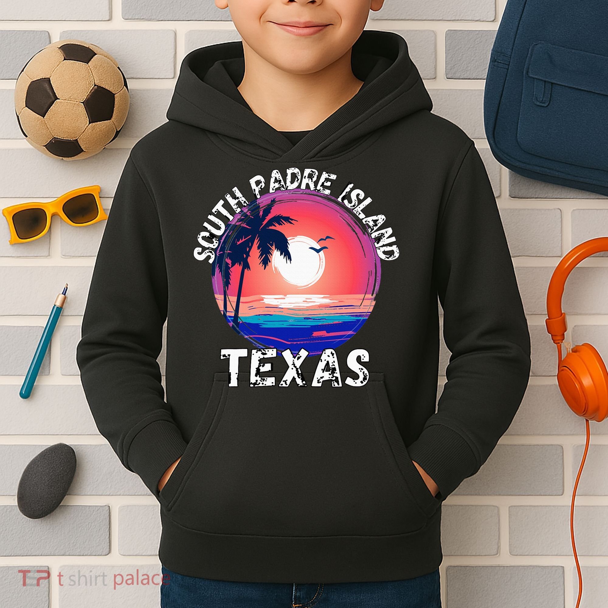 South Padre Island Souvenirs Kids Hoodie