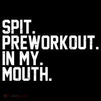Spit Preworkout In My Mouth Ornament thumb 1