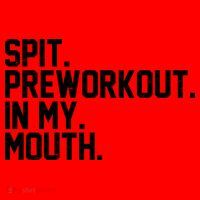 Spit Preworkout In My Mouth Santa Hat thumb 1
