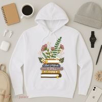 Slow Progress Is Still Progress Book Lover Hoodie thumb 3
