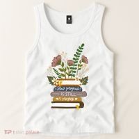 Slow Progress Is Still Progress Book Lover Tank Top thumb 2