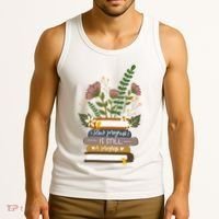 Slow Progress Is Still Progress Book Lover Tank Top thumb 3
