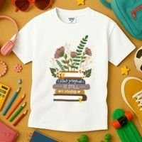 Slow Progress Is Still Progress Book Lover Kids T-Shirt thumb 3
