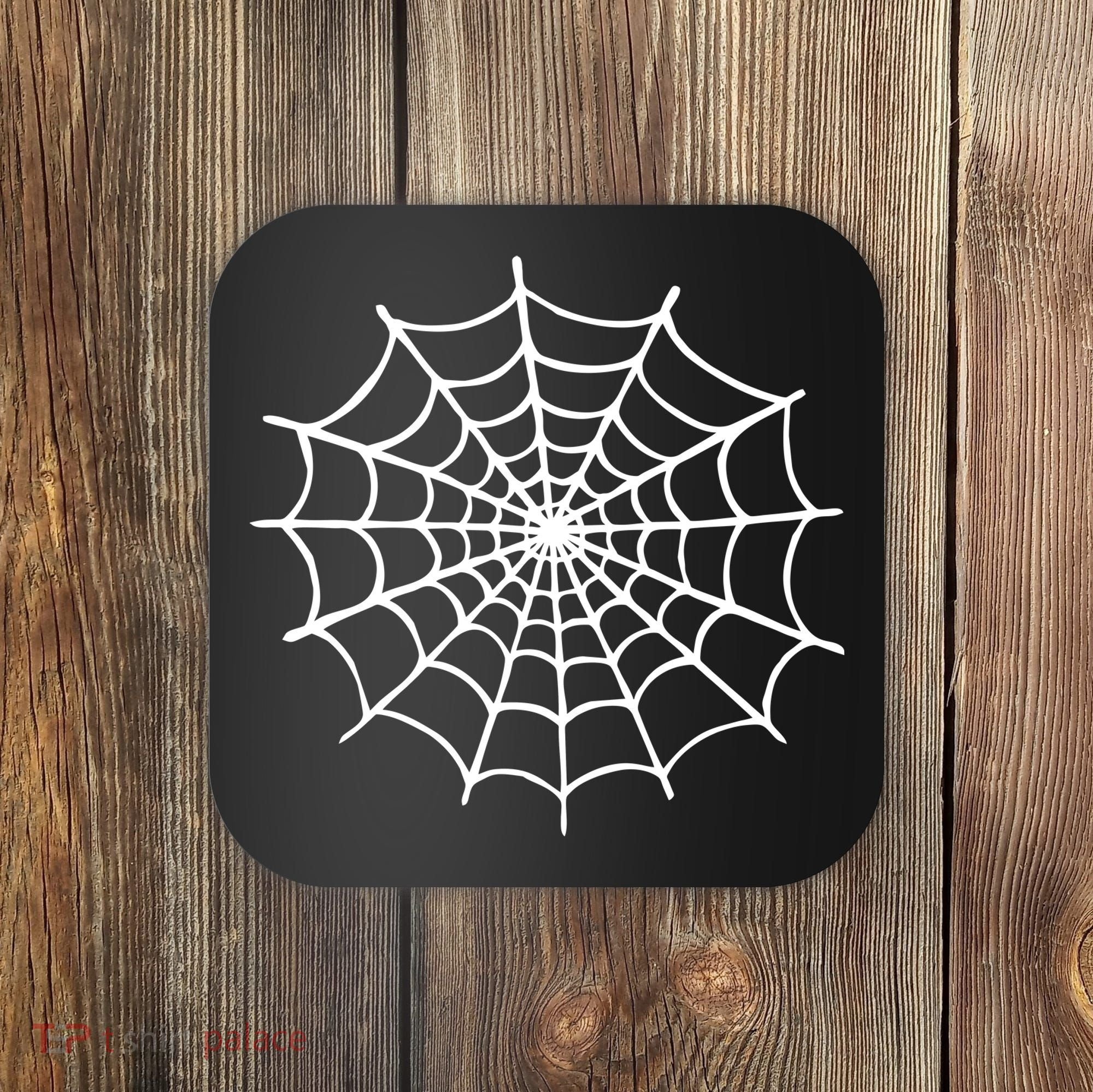 Spider Web Halloween Coaster