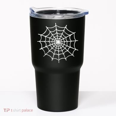 Spider Web Halloween Tumbler