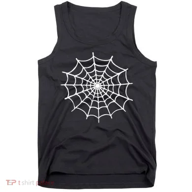 Spider Web Halloween Tank Top