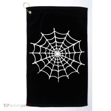 Spider Web Halloween Golf Towel