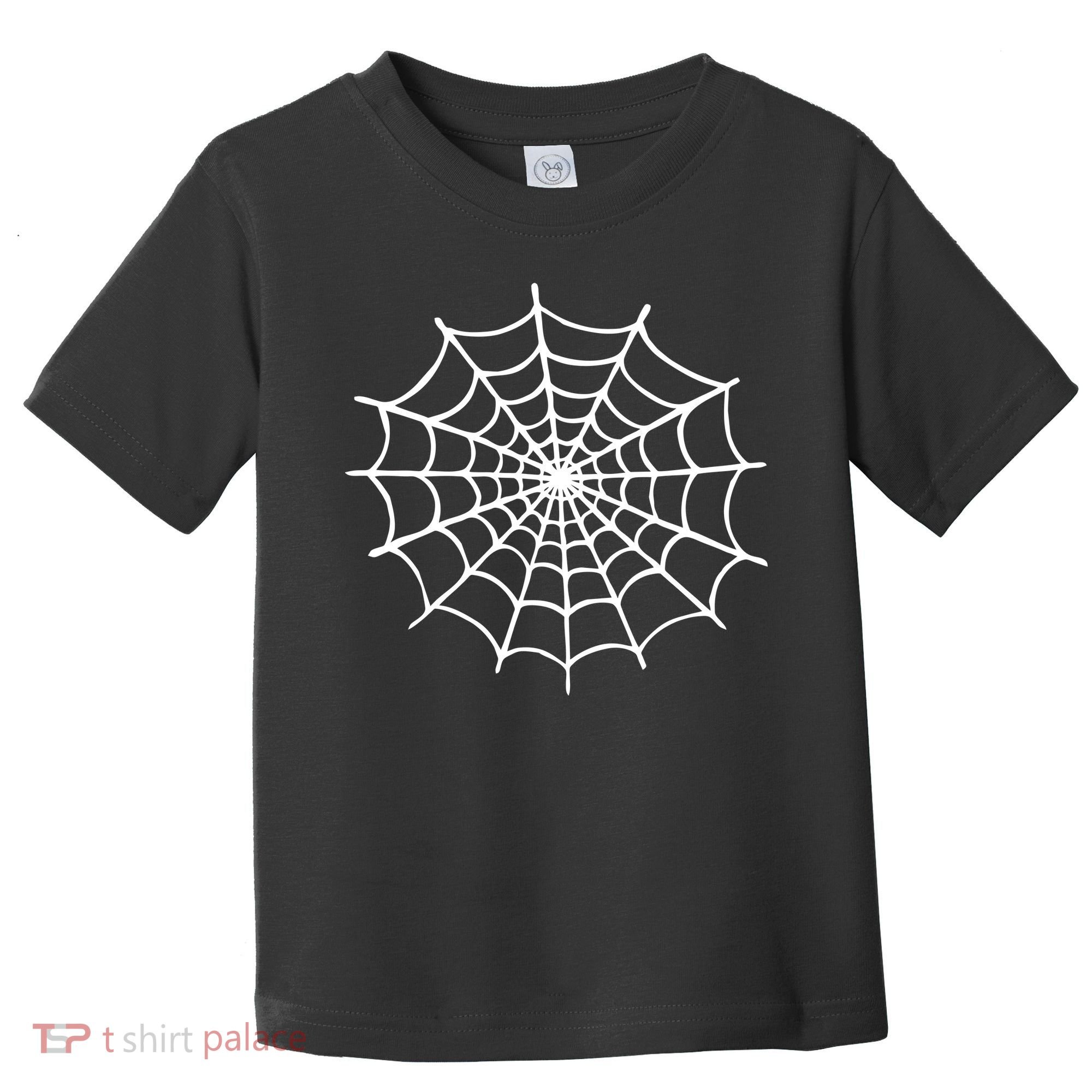 Spider Web Halloween Toddler T-Shirt