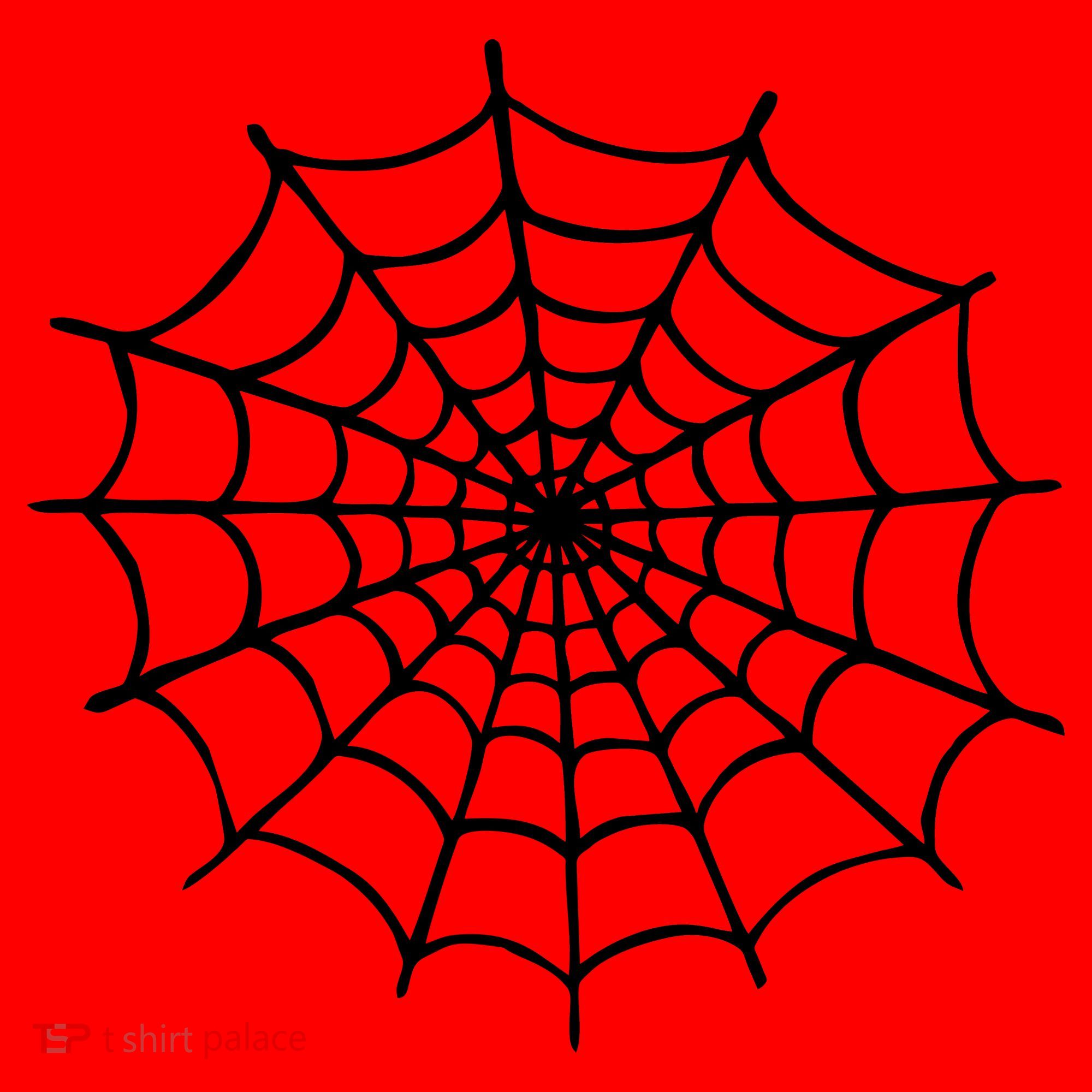 Spider Web Halloween Santa Hat