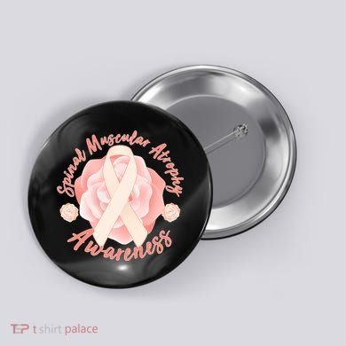 Spinal Muscular Atrophy Awareness Button